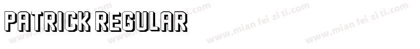 Patrick Regular字体转换